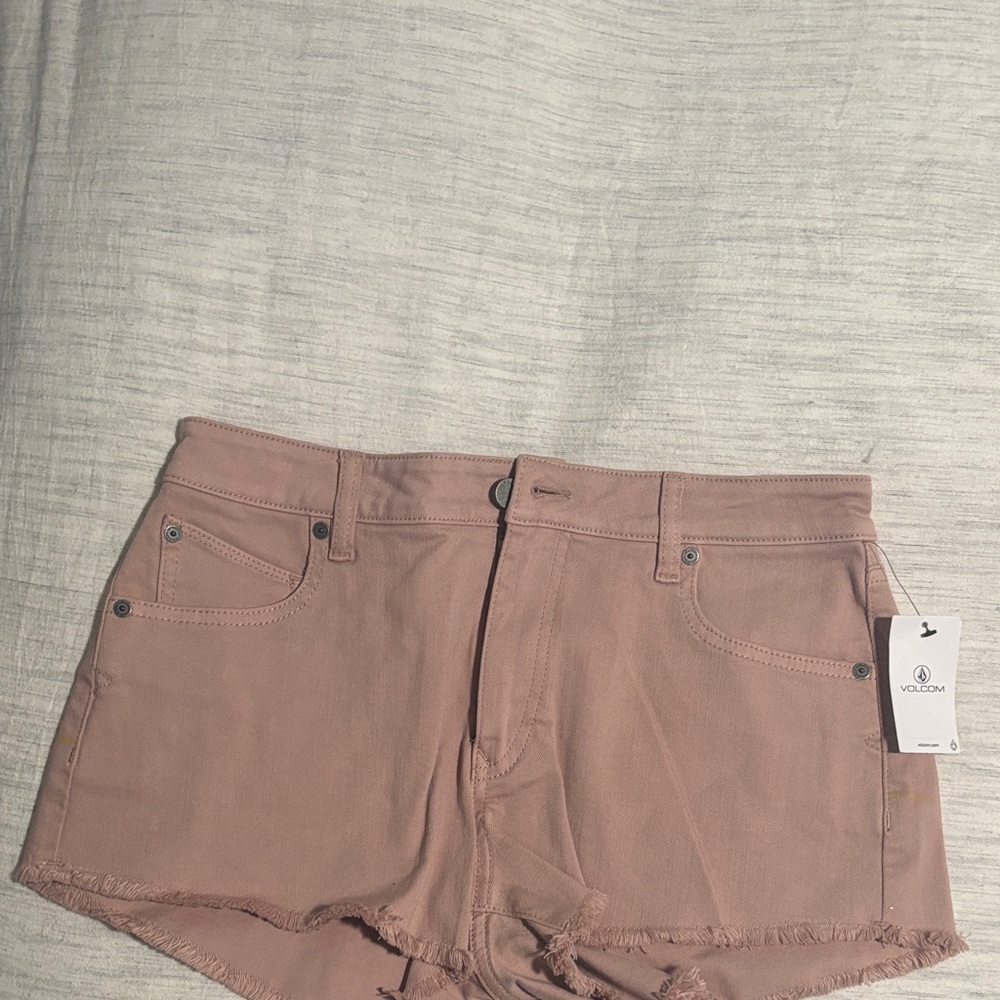 Volcom Women's Mauve Jean Shorts